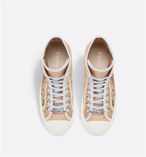 dior walk'n'dior canvas sneaker|walk'n'dior high top sneakers.